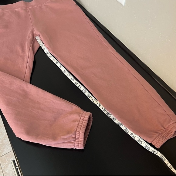 Girlfriend Collective Organic Cotton Mauve Joggers, size S - Picture 14 of 15
